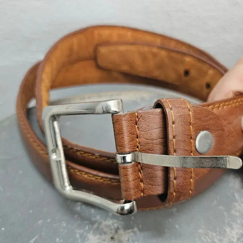 [BUNJANG] ITALY Leather Belt / ITALY 벨트 남 34-37 J6179