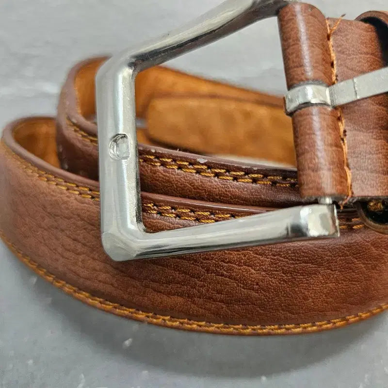 [BUNJANG] ITALY Leather Belt / ITALY 벨트 남 34-37 J6179
