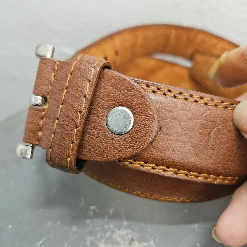[BUNJANG] ITALY Leather Belt / ITALY 벨트 남 34-37 J6179