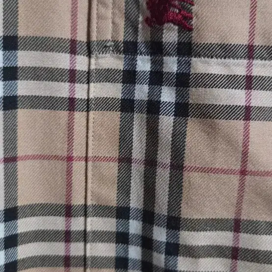 [BUNJANG] Burberry Checkered Short Sleeve Shirt / 버버리 반팔 체크 셔츠 105