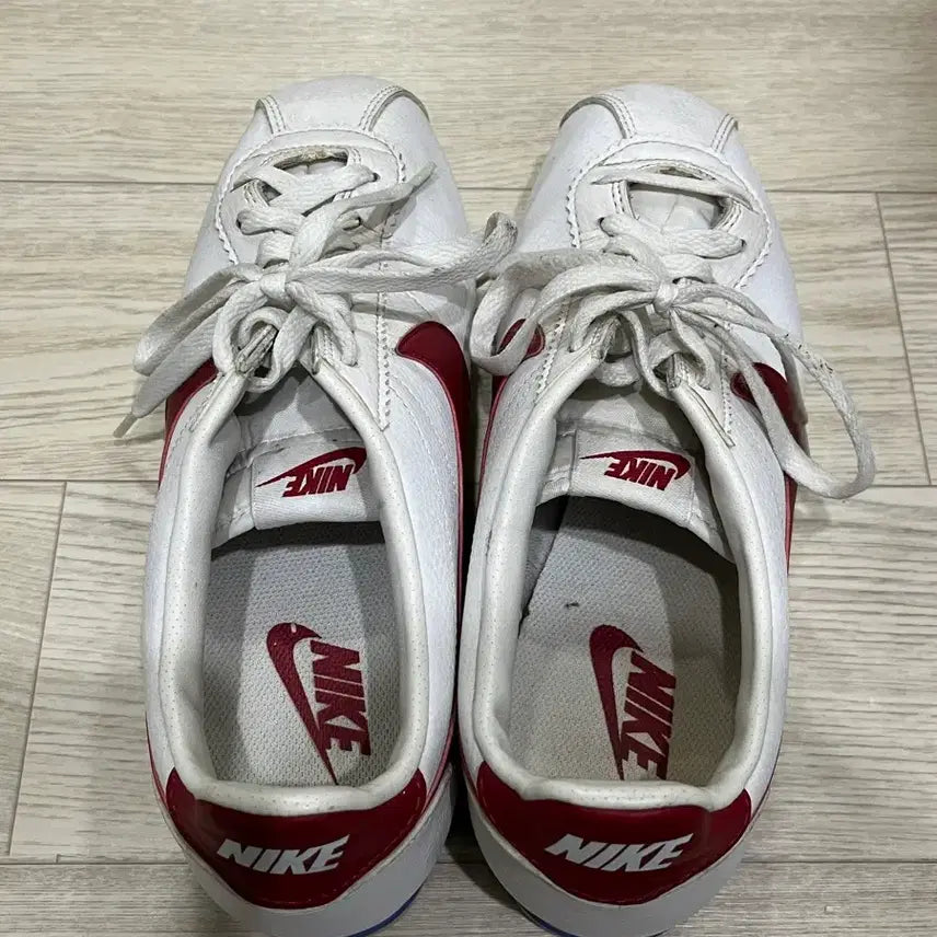 [BUNJANG] Nike Cortez White Red Sneakers / 나이키 코르테즈 흰빨 운동화 포레스트검프