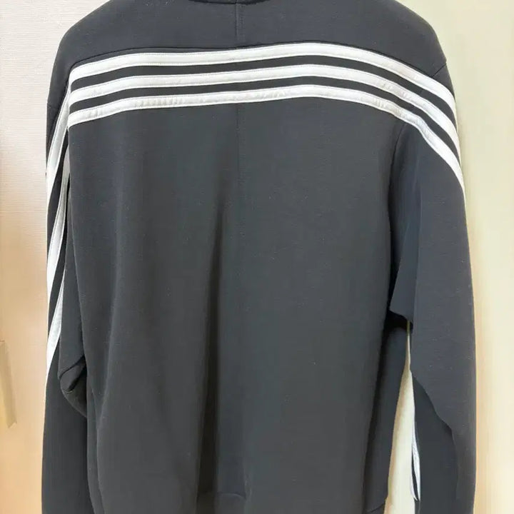 [BUNJANG] Adidas Black Zip-up Jacket / 아디다스 삼선 블랙 집업 자켓