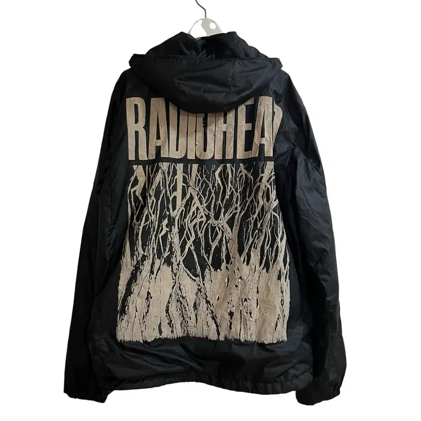 [SOLD OUT] [XL] radiohead 라디오헤드 공식 머천 바람막이