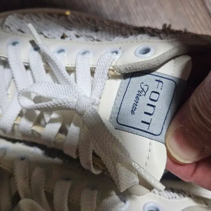 [BUNJANG] FONT Firenze Sequin Leather Sneakers / : [풀박급/새상품] FONT Firenze 이탈리아 시퀸 스니커즈 (2