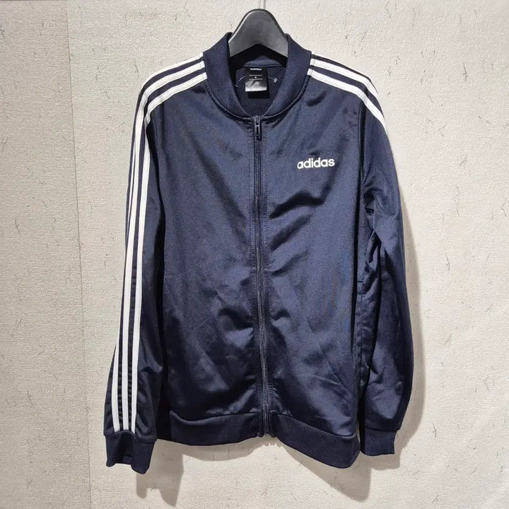 [BUNJANG] Adidas Navy Three-Stripe Track Jacket / 아디다스 네이비 삼선 트랙 자켓