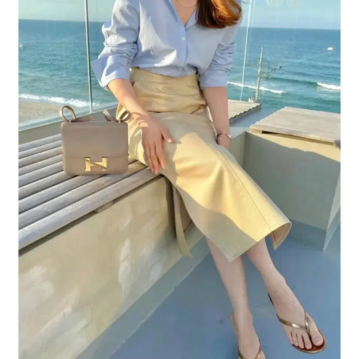 [BUNJANG] Jasmine K Medium Skirt / 자스민케이 스커트