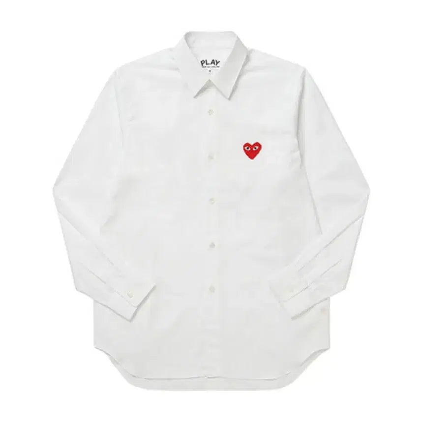 [BUNJANG] Comme des Garcons Red Emblem Shirt / 꼼데가르송 셔츠 레드 와펜