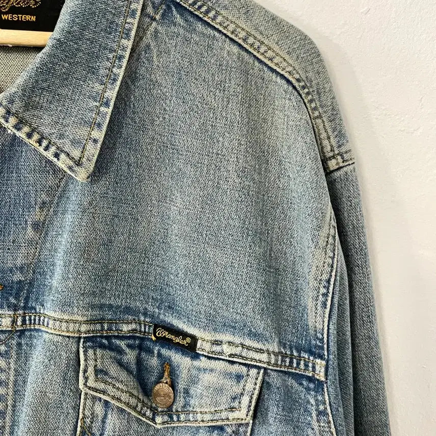 [BUNJANG] Wrangler Denim Jacket / 랭글러 데님 자켓
