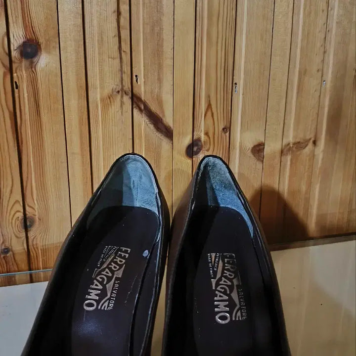 [BUNJANG] Ferragamo Ribbon Heels 7cm / 37 240mm 페라가모 리본 구두 힐 7cm