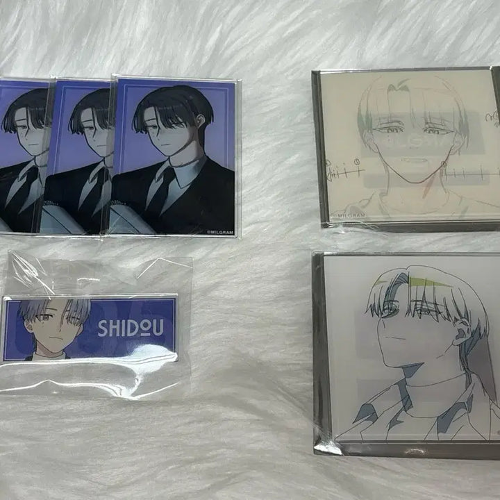 [BUNJANG] Milligram Kirisaki Sidou Acrylic Goods Bundle Set / 밀그램 05 키리사키 시도우 아크릴류 굿즈 일괄