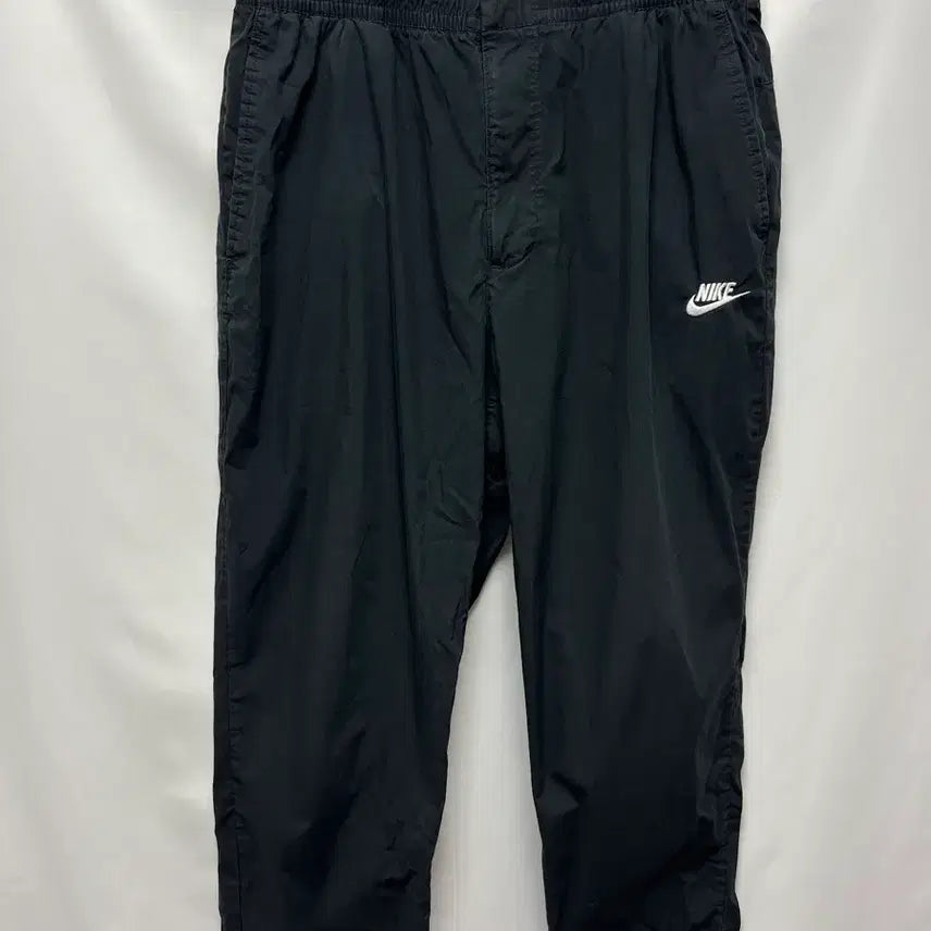 [SOLD OUT] [정품/L] 나이키 스우시 우븐 블랙 카고 팬츠/바지