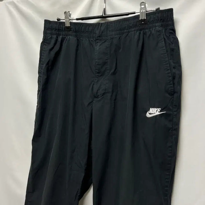 [SOLD OUT] [정품/L] 나이키 스우시 우븐 블랙 카고 팬츠/바지