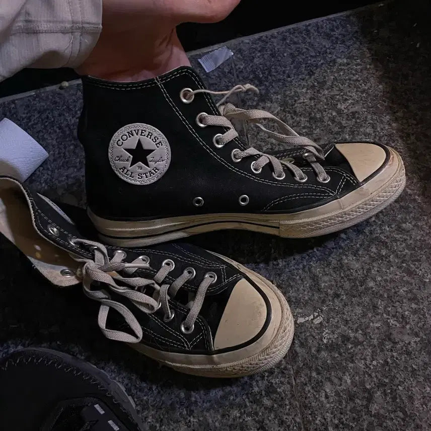 [BUNJANG] Converse Chuck Taylor High 240 Sneakers / 컨버스 척테일러하이 240