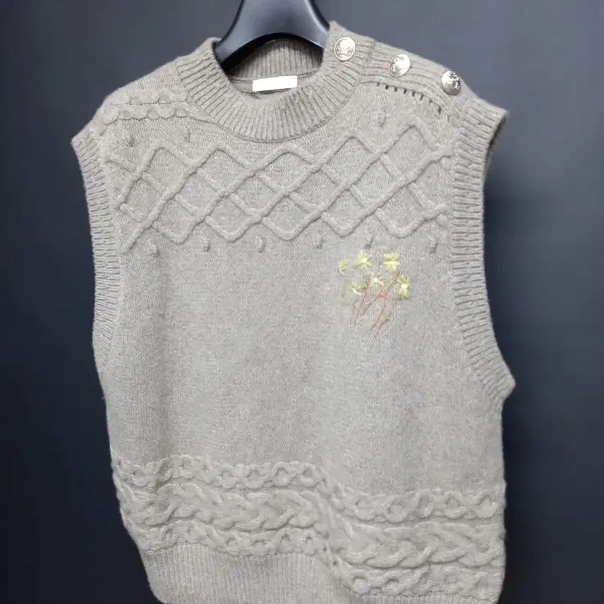 [BUNJANG] RUSSO Wool Vest / 루쏘 RUSSO 춘추동 울 베스트 F 33-66