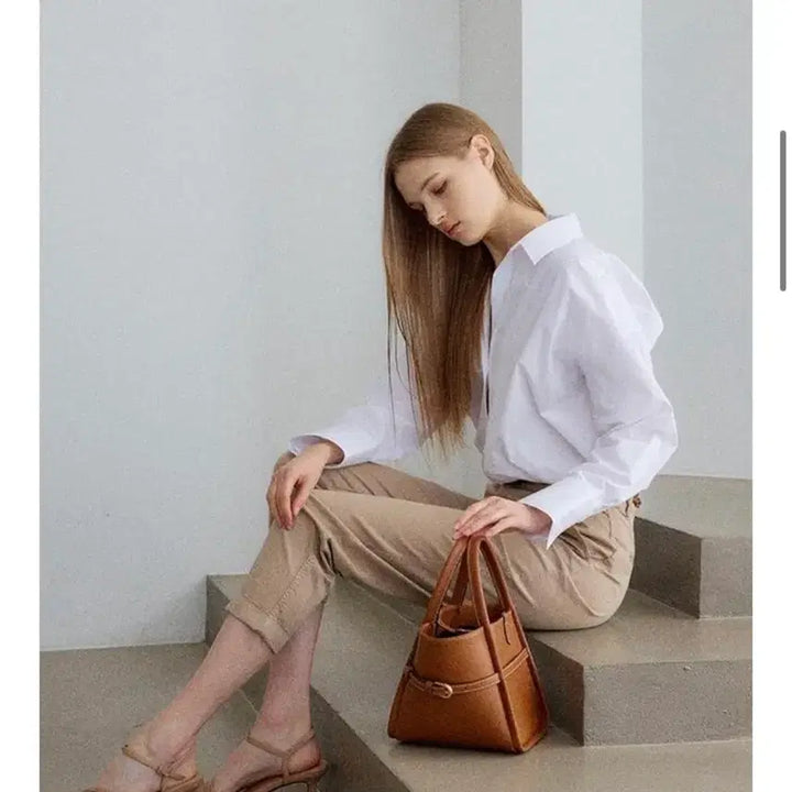[BUNJANG] De Fleur Toupee Bag Camel S / 디플레르 투페백 카멜 s