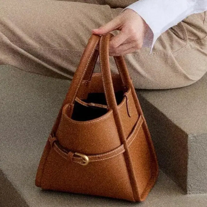 [BUNJANG] De Fleur Toupee Bag Camel S / 디플레르 투페백 카멜 s
