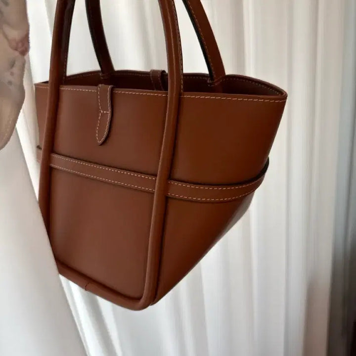 [BUNJANG] De Fleur Toupee Bag Camel S / 디플레르 투페백 카멜 s