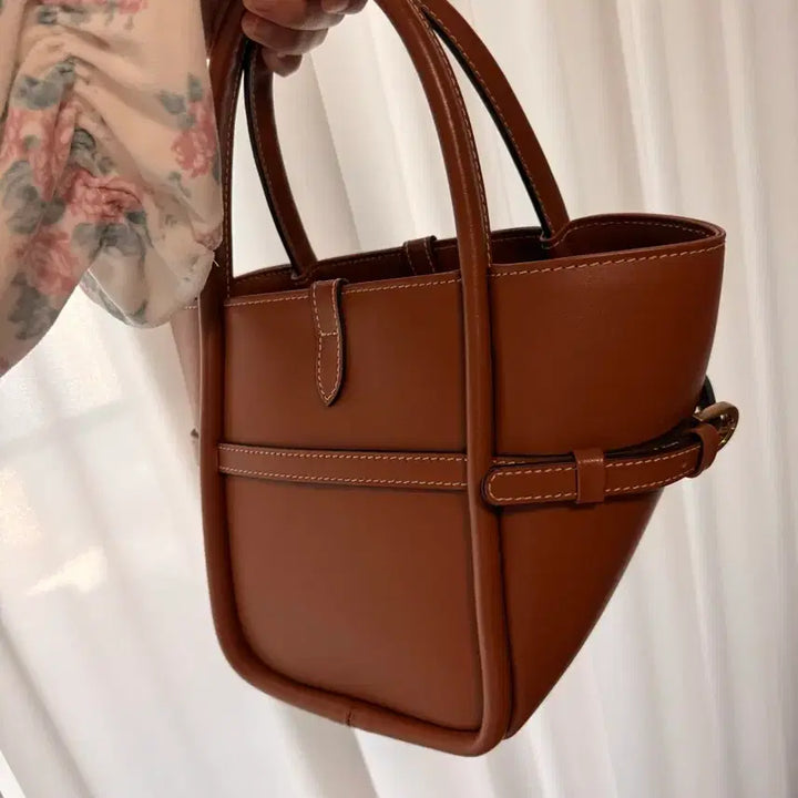 [BUNJANG] De Fleur Toupee Bag Camel S / 디플레르 투페백 카멜 s