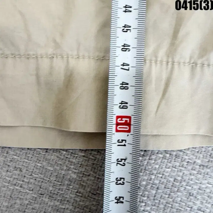 [SOLD OUT] S 베이지색 반바지 면바지 0415(3)