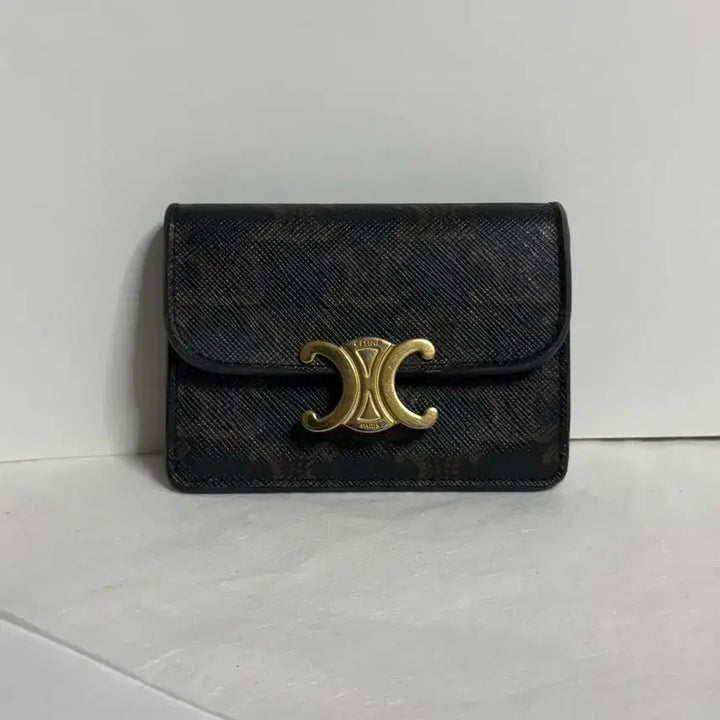[BUNJANG] Celine Triomphe Canvas Card Wallet / [정품] 셀린느 트리옹프 카드지갑