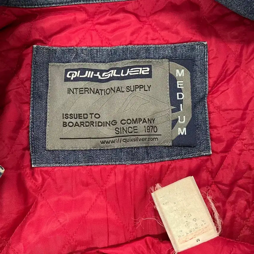 [BUNJANG] Quiksilver Vintage Denim Chore Jacket / 퀵실버 빈티지 데님 초어 자켓/