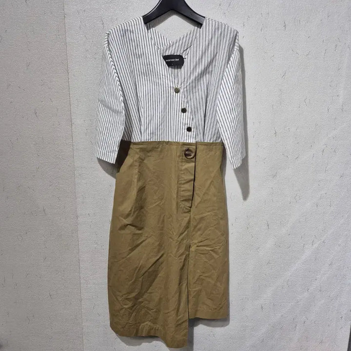 [BUNJANG] Andersson Bell Stripe Wrap Dress / 앤더슨벨 스트라이프 랩 원피스