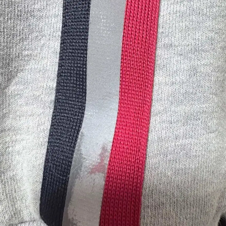 [SOLD OUT] 급처) 정품 몽클레어 삼선 라인 그레이 집업 자켓