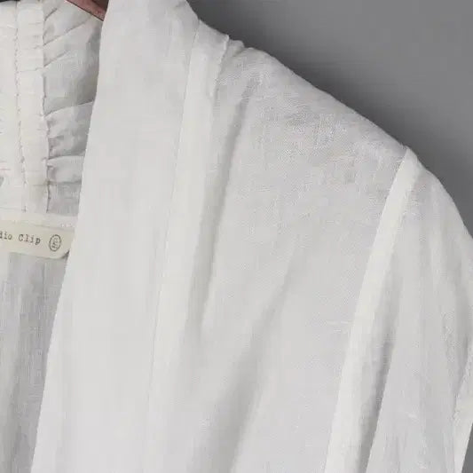 [BUNJANG] Studio Clip Linen Long Vest / 스튜디오클립 린넨 롱 베스트