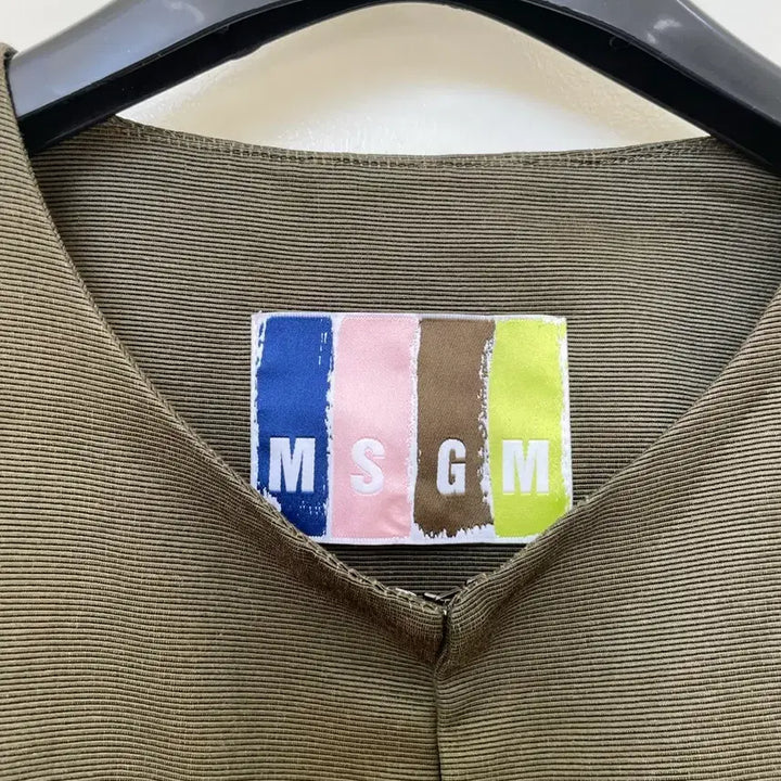 [SOLD OUT] MSGM 카키 플레어 자켓