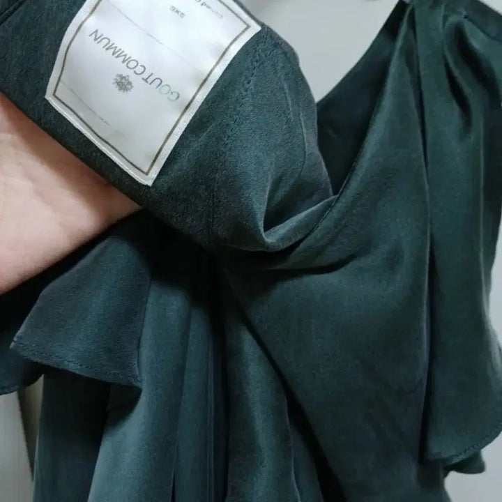 [BUNJANG] GOUT COMMUN Silk Mini Dress / 미사용 실크드레스