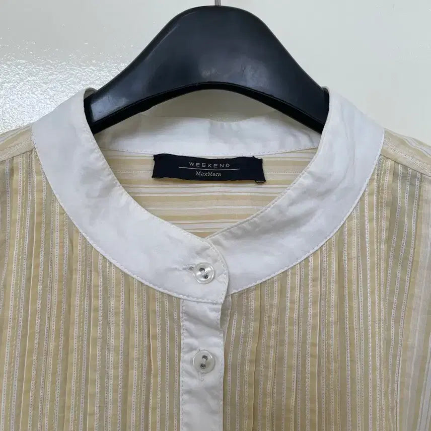 [BUNJANG] Max Mara Striped Shirt / 막스마라 셔츠