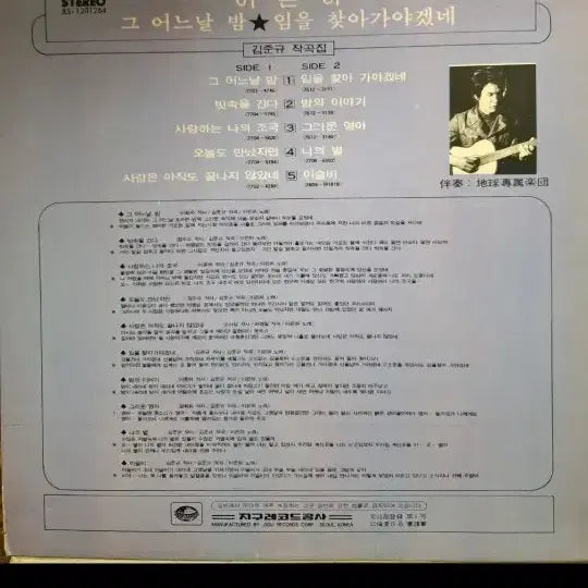 [SOLD OUT] 이은하LP 77년초반 그 어느날밤 귀한음반 NM+