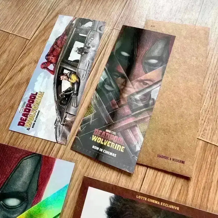 [BUNJANG] Deadpool &amp; Wolverine IMAX Poster &amp; Art Card Set / 데드풀과 울버린 pet 포스터 아이맥스 2주차 TTT 아트카드 특전