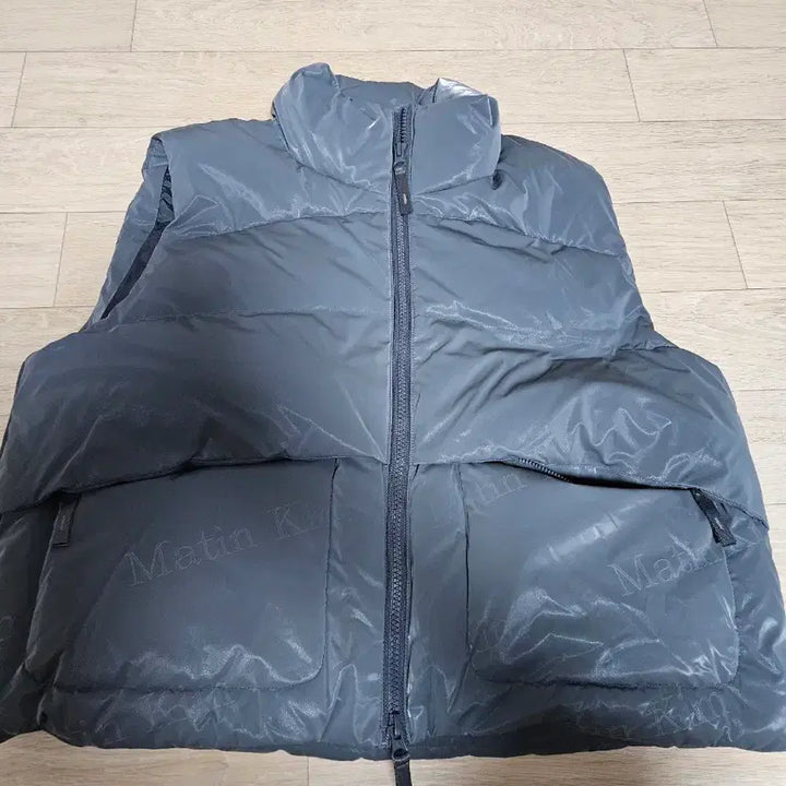[SOLD OUT] 마뗑킴 패딩조끼 그레이