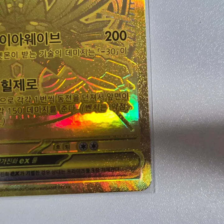 [SOLD OUT] 포켓몬 카드 메가지가르데 mur