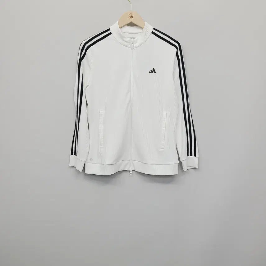 [BUNJANG] Adidas 3S Track Jacket White (L) / 정품/새상품) 아디다스 여성 3S 트랙 자켓 화이트 (L/98)