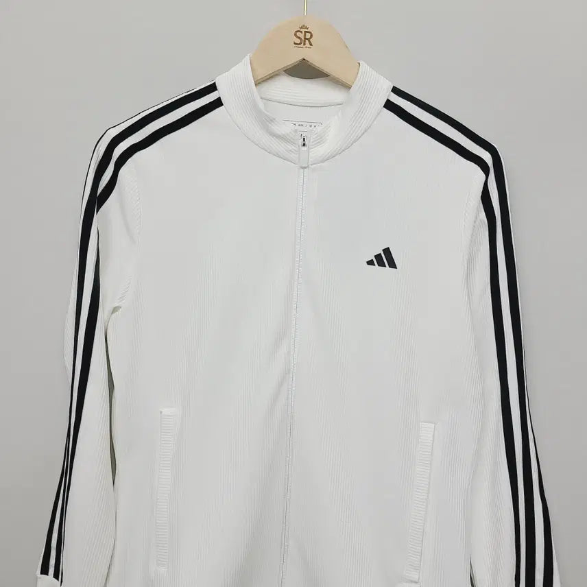 [BUNJANG] Adidas 3S Track Jacket White (L) / 정품/새상품) 아디다스 여성 3S 트랙 자켓 화이트 (L/98)