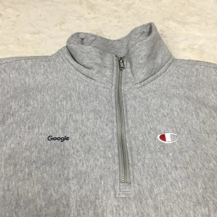 [BUNJANG] Champion Reverse Weave Half-Zip Sweatshirt / 챔피온 리버스위브 구글 하프집업 맨투맨 DD14
