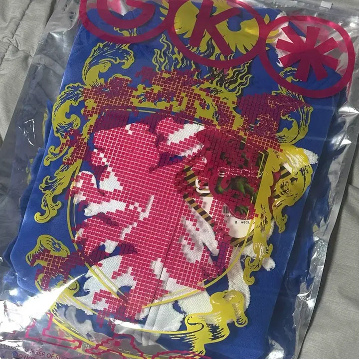 [BUNJANG] Glack Chimera Applique Hoodie Zip-up / (새상품) 글랙 후드집업