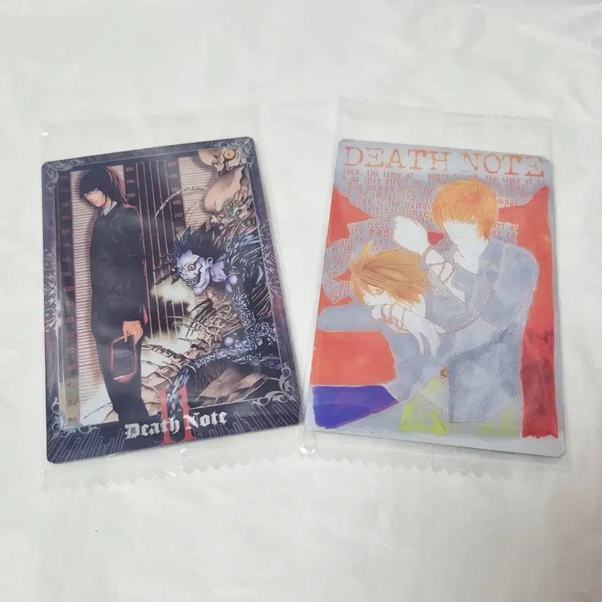 [BUNJANG] Death Note Wafer Card Set / 데스노트 웨하스 카드