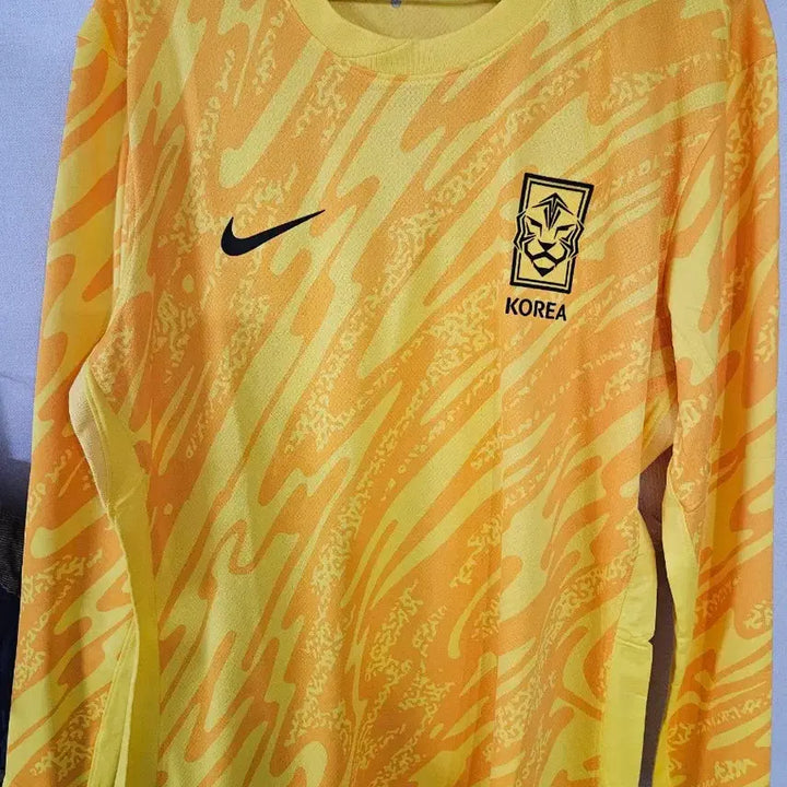 [SOLD OUT] 나이키 대한민국  24 축구 국가대표팀 골키퍼 유니폼 옐로우 세트
