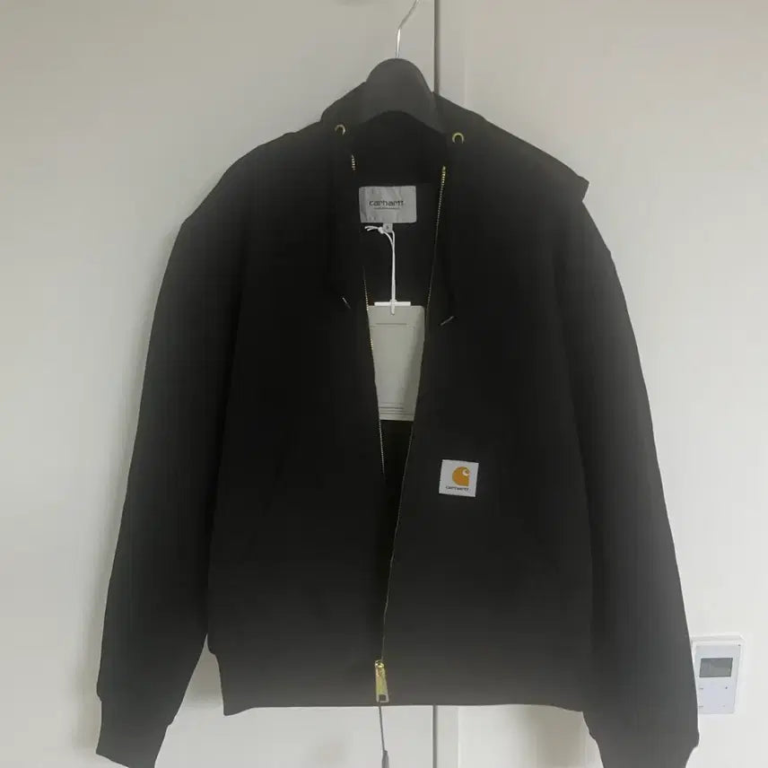 [BUNJANG] Carhartt WIP Dearborn Canvas Active Jacket Black S / 새상품) 칼하트 wip 액티브 자켓 블랙 택o 급처 (S)