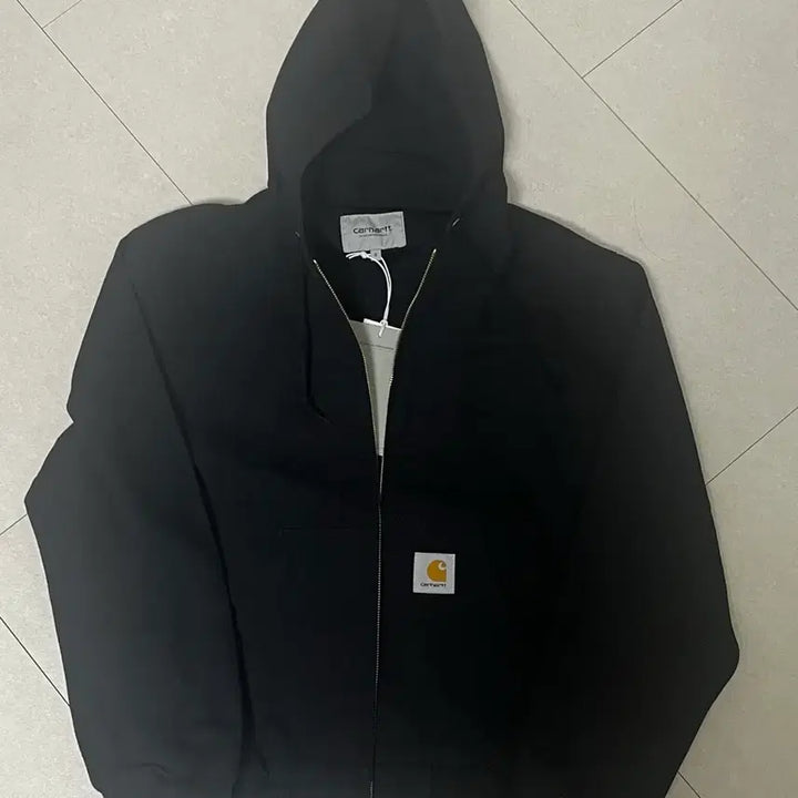 [BUNJANG] Carhartt WIP Dearborn Canvas Active Jacket Black S / 새상품) 칼하트 wip 액티브 자켓 블랙 택o 급처 (S)