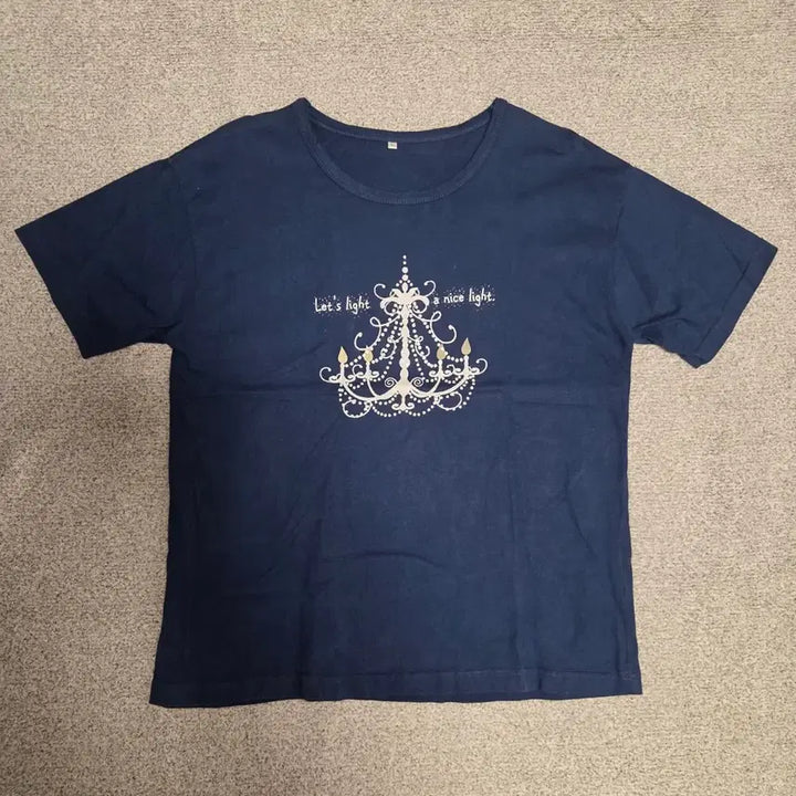 [SOLD OUT] Japanese vintage 샹들리제 반팔 티셔츠 L(100)
