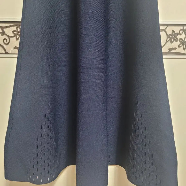[BUNJANG] Sandro Long Navy Dress / 산드로 롱 원피스 0사이즈