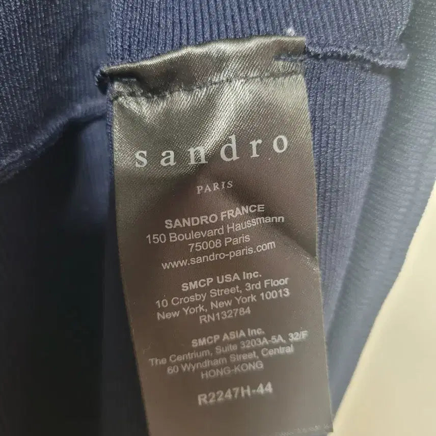 [BUNJANG] Sandro Long Navy Dress / 산드로 롱 원피스 0사이즈