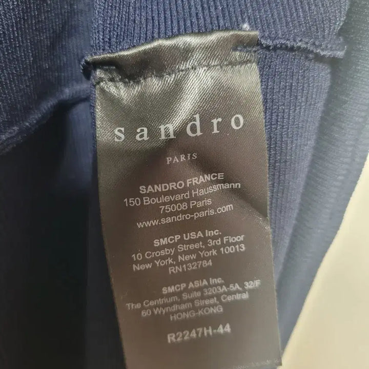 [BUNJANG] Sandro Long Navy Dress / 산드로 롱 원피스 0사이즈