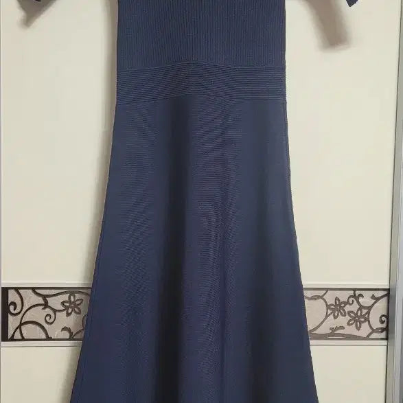 [BUNJANG] Sandro Long Navy Dress / 산드로 롱 원피스 0사이즈