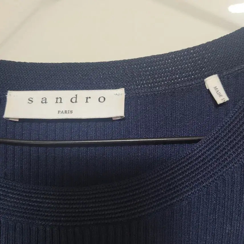 [BUNJANG] Sandro Long Navy Dress / 산드로 롱 원피스 0사이즈