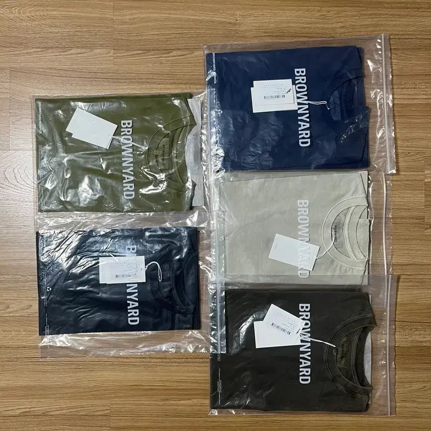[SOLD OUT] [새상품] [5색상] 브라운야드 Washed T Shirt 5 사이즈